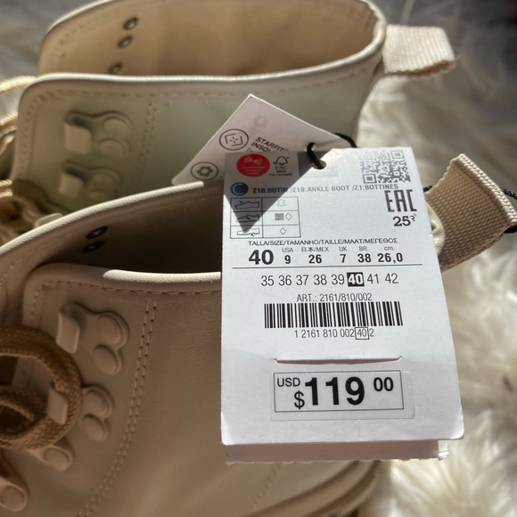 Zara leather boots - Picture 4 of 4